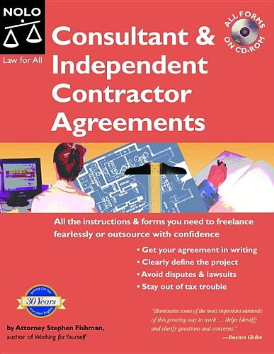 Stock image for Consultant and Independent Contractor Agreements for sale by Better World Books