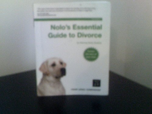 Stock image for Nolo's Essential Guide to Divorce for sale by Once Upon A Time Books