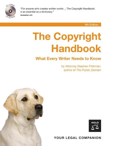 Stock image for The Copyright Handbook : How to Protect and Use Written Works for sale by Better World Books: West