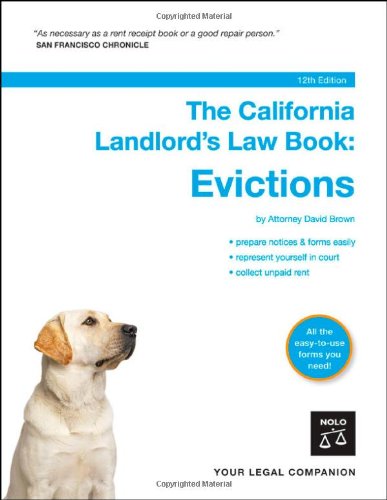 9781413305708: The California Landlord's Law Book: Evictions. Book with CD-Rom (12th edition)