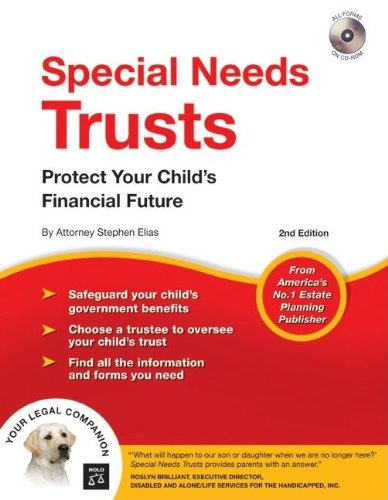 9781413306309: Special Needs Trusts: Protect Your Child's Financial Future