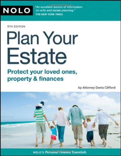 Stock image for Plan Your Estate, 9th Edition for sale by Wonder Book
