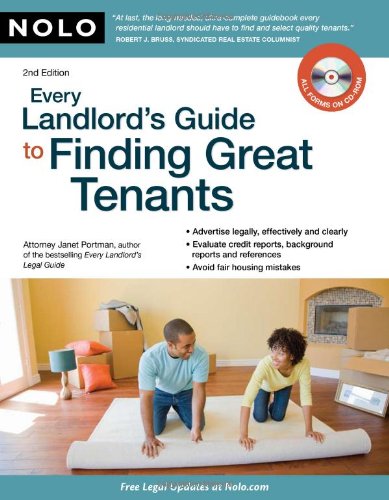 Stock image for Every Landlord's Guide to Finding Great Tenants for sale by Better World Books