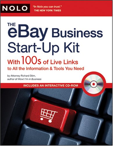 Stock image for eBay Business Start-Up Kit: 100s of Live Links to All the Information & Tools You Need for sale by Once Upon A Time Books