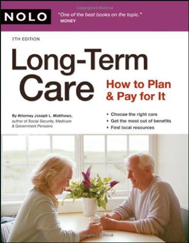 Beispielbild fr Long-Term Care: How to Plan & Pay for It zum Verkauf von Wonder Book