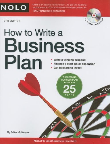 9781413309089: How To Write A Business Plan