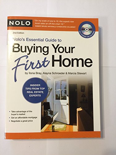 Stock image for Nolo's Essential Guide to Buying Your First Home (book with CD-Rom & Audio) for sale by Wonder Book