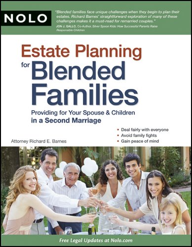 Beispielbild fr Estate Planning for Blended Families : Providing for Your Spouse and Children in a Second Marriage zum Verkauf von Better World Books