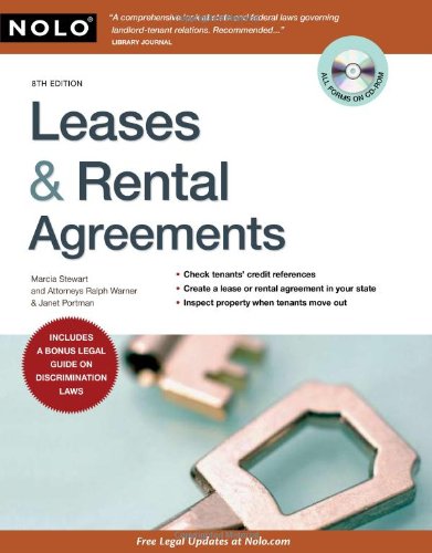 Stock image for Leases and Rental Agreements for sale by Better World Books