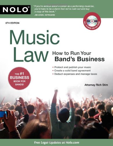 Stock image for Music Law: How to Run Your Band's Business for sale by Orion Tech