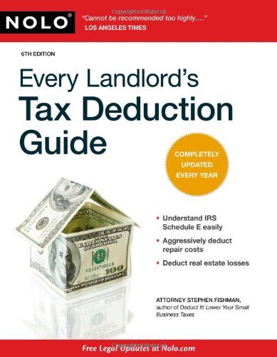Beispielbild fr Every Landlord's Tax Deduction Guide zum Verkauf von Open Books