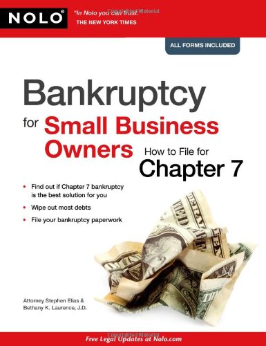 Stock image for Bankruptcy for Small Business Owners (How to File for Chapter 7) for sale by HPB-Red