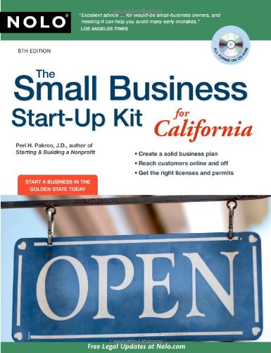 9781413311006: The Small Business Start-Up Kit for California