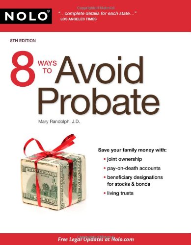 9781413311945: 8 Ways to Avoid Probate