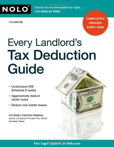 Beispielbild fr Every Landlord's Tax Deduction Guide zum Verkauf von Books of the Smoky Mountains