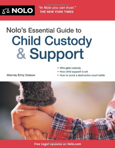 9781413313772: Nolo's Essential Guide to Child Custody & Support