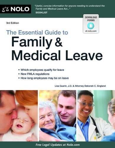 Imagen de archivo de Essential Guide to Family Medical Leave a la venta por Books of the Smoky Mountains