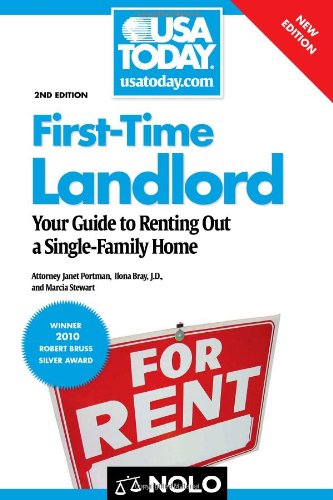 Beispielbild fr First-Time Landlord : Your Guide to Renting Out a Single-Family Home zum Verkauf von Better World Books