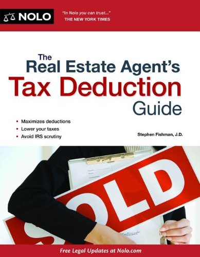 9781413316438: The Real Estate Agent's Tax Deduction Guide