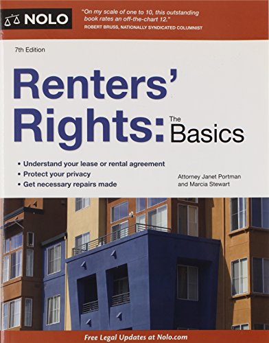 Beispielbild fr Renters' Rights : The Basics zum Verkauf von Better World Books