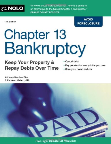 Stock image for Chapter 13 Bankruptcy: Keep Your Property & Repay Debts Over Time for sale by BooksRun