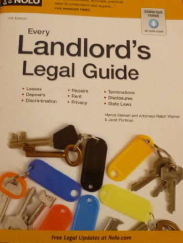 Every Landlord's Legal Guide (9781413317145) by Stewart, Marcia; Warner Attorney, Ralph; Portman Attorney, Janet