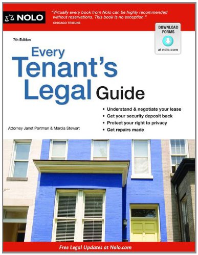 Stock image for Every Tenant's Legal Guide for sale by ThriftBooks-Atlanta