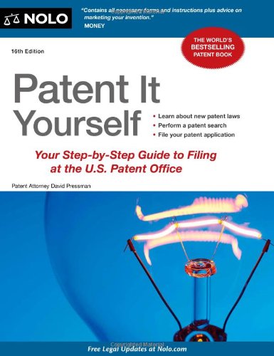Beispielbild fr Patent It Yourself : Your Step-by-Step Guide to Filing at the U. S. Patent Office zum Verkauf von Better World Books