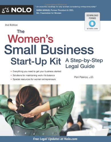Stock image for The Women's Small Business Start-Up Kit: A Step-by-Step Legal Guide for sale by Books of the Smoky Mountains