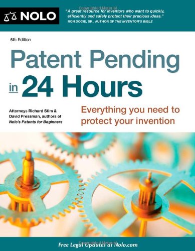 Stock image for Patent Pending in 24 Hours for sale by SecondSale