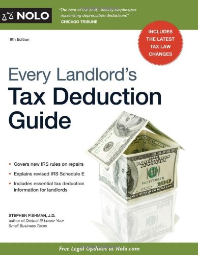 Stock image for Every Landlord's Tax Deduction Guide for sale by Better World Books