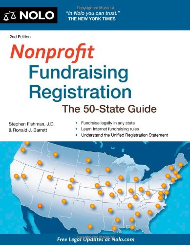 Stock image for Nonprofit Fundraising Registration: The 50-State Guide for sale by St Vincent de Paul of Lane County