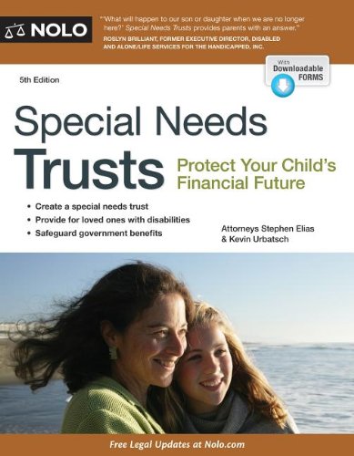 Beispielbild fr Special Needs Trusts : Protect Your Child's Financial Future zum Verkauf von Better World Books