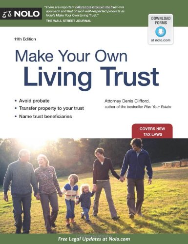 Beispielbild fr Make Your Own Living Trust zum Verkauf von Better World Books