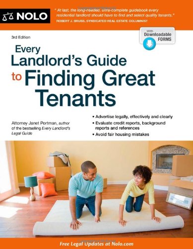 Imagen de archivo de Every Landlord's Guide to Finding Great Tenants a la venta por Books of the Smoky Mountains