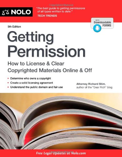 Stock image for Getting Permission: How to License Clear Copyrighted Materials Online Off for sale by Books of the Smoky Mountains