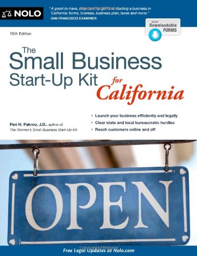 Stock image for Small Business Start-Up Kit for California, The for sale by Hawking Books