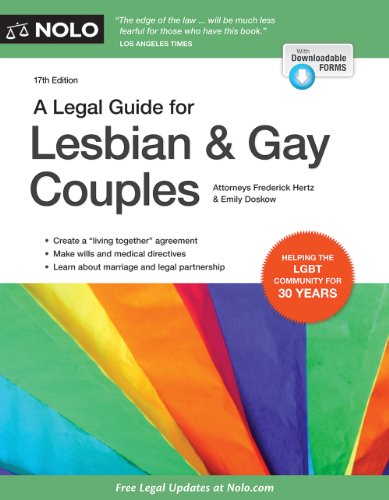 Imagen de archivo de A Legal Guide for Lesbian & Gay Couples a la venta por ThriftBooks-Atlanta