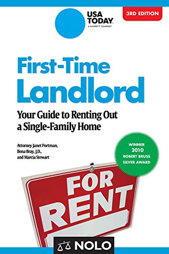 Beispielbild fr First-Time Landlord : Your Guide to Renting Out a Single-Family Home zum Verkauf von Better World Books