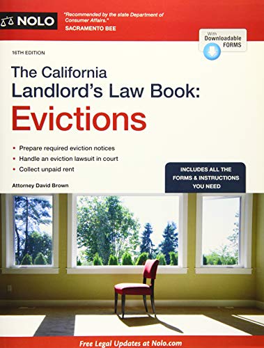 Stock image for California Landlord's Law Book, The: Evictions for sale by HPB-Red