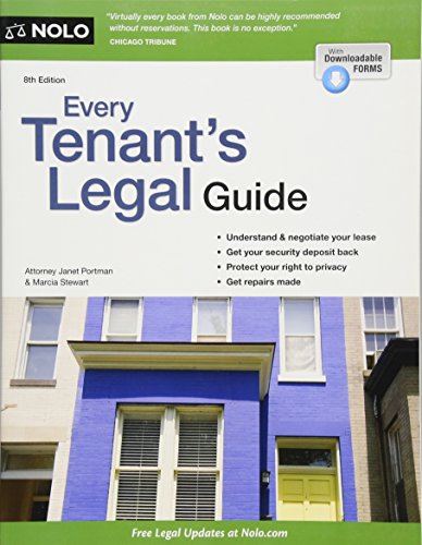 Beispielbild fr Every Tenant's Legal Guide zum Verkauf von BookHolders