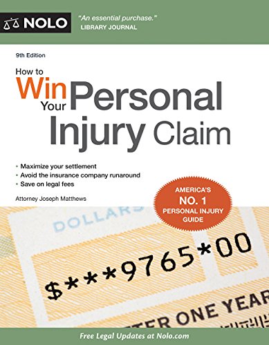 Stock image for How to Win Your Personal Injury Claim for sale by Better World Books