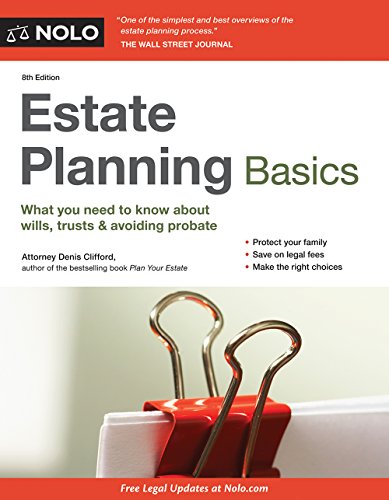 Imagen de archivo de Estate Planning Basics a la venta por Better World Books: West