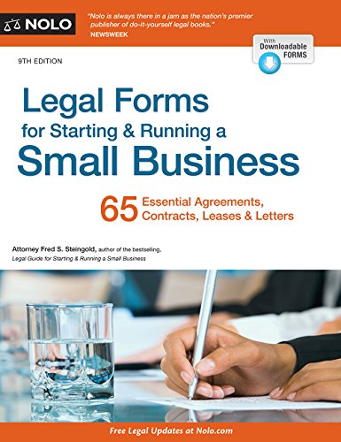 Beispielbild fr Legal Forms for Starting and Running a Small Business zum Verkauf von Better World Books