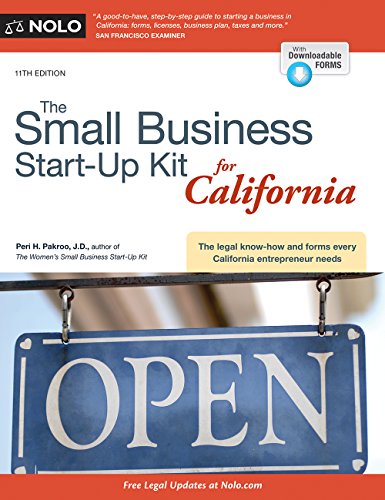 Stock image for Small Business Start-Up Kit for California, The for sale by SecondSale