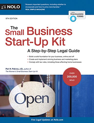 Stock image for Small Business Start-Up Kit, The: A Step-by-Step Legal Guide for sale by SecondSale