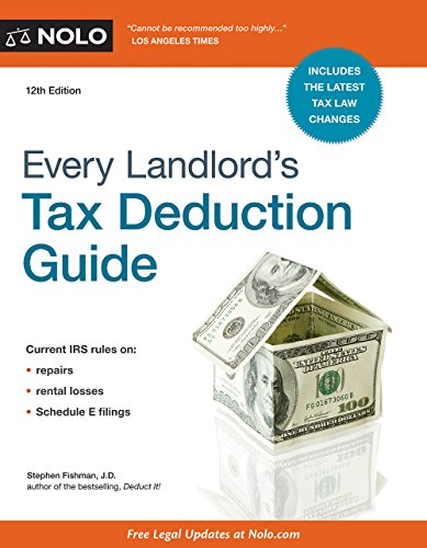 Beispielbild fr Every Landlord's Tax Deduction Guide zum Verkauf von Better World Books: West