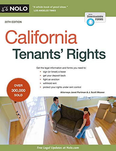Imagen de archivo de California Tenants' Rights a la venta por Better World Books: West