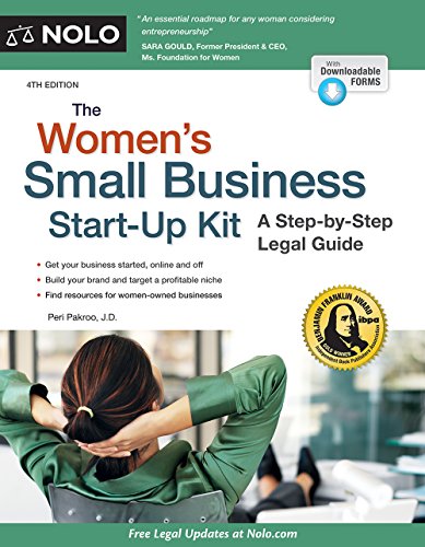 Stock image for Women's Small Business Start-Up Kit, The: A Step-by-Step Legal Guide for sale by HPB Inc.