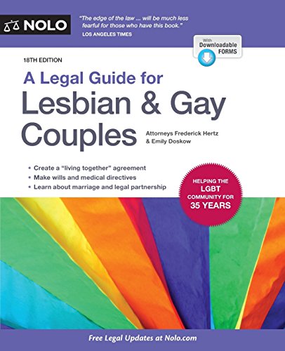 Stock image for Legal Guide for Lesbian & Gay Couples, A (Legal Guide for Lesbian and Gay Couples) for sale by HPB Inc.